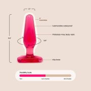 Crystal Jellies® Medium Butt Plug