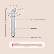 Naughty Bits™ Screwnicorn™ Majestic G-spot Vibrator