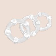 Stay Hard Beaded Cock Rings